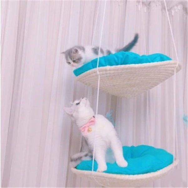 Cat Tree with Scratching Post & Jumping Platform